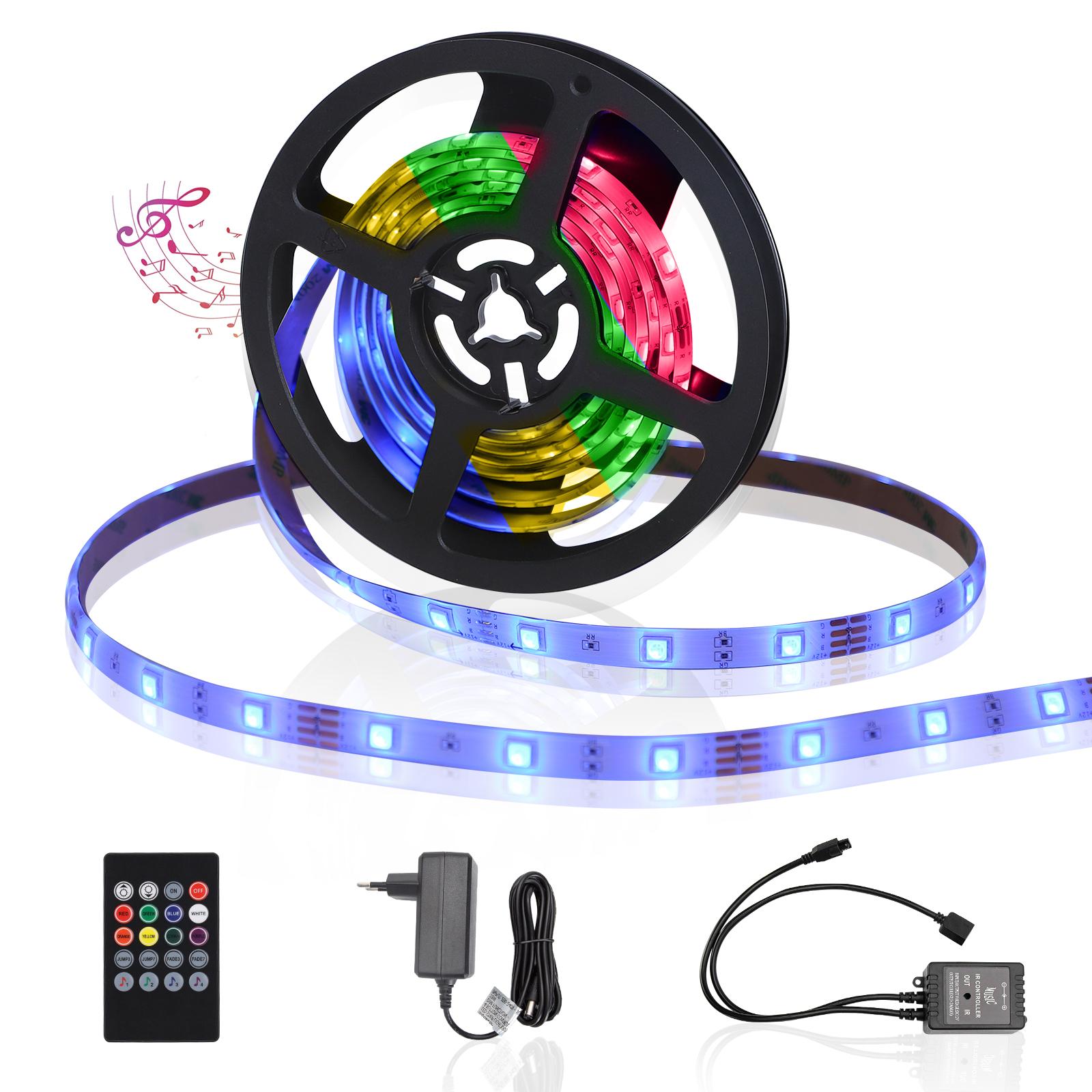 LED Low Voltage Music Rhythm Strip Light 3m