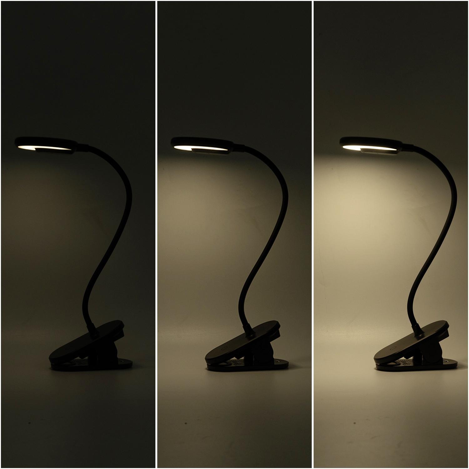 Lampa zaciskowa LED (ładowalna)