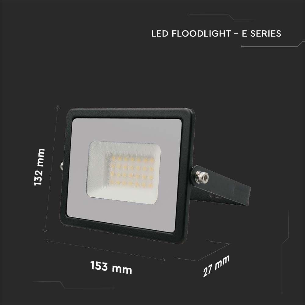 VT-4031 30W SMD FLOODLIGHT 3000K BLACK BODY