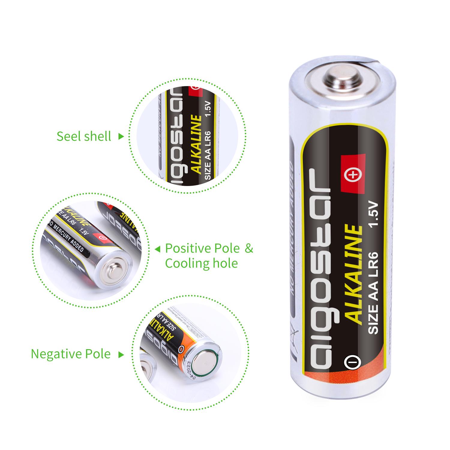 Alkaline battery LR6 AA-8S 1.5V 8pcs