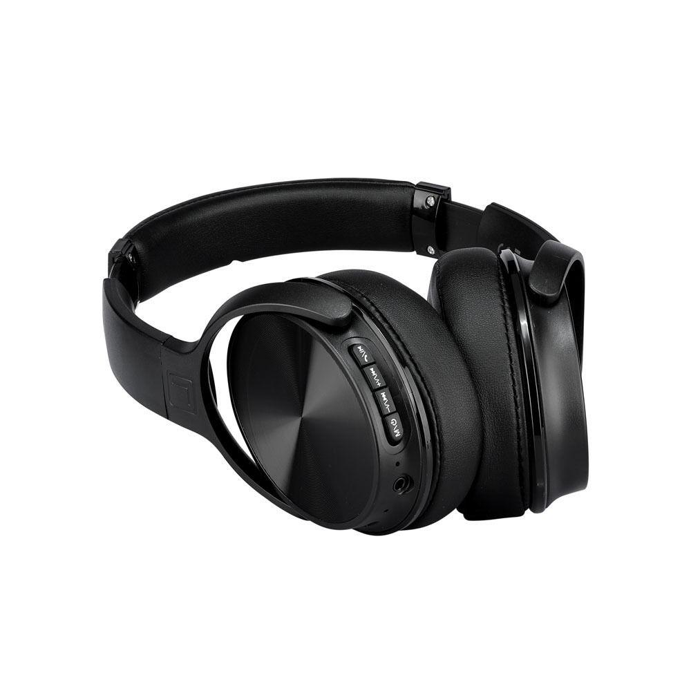 VT-6322 BLUETOOTH WIRELESS HEADPHONE WITH ROTATABLE HEAD-500mah-BLACK