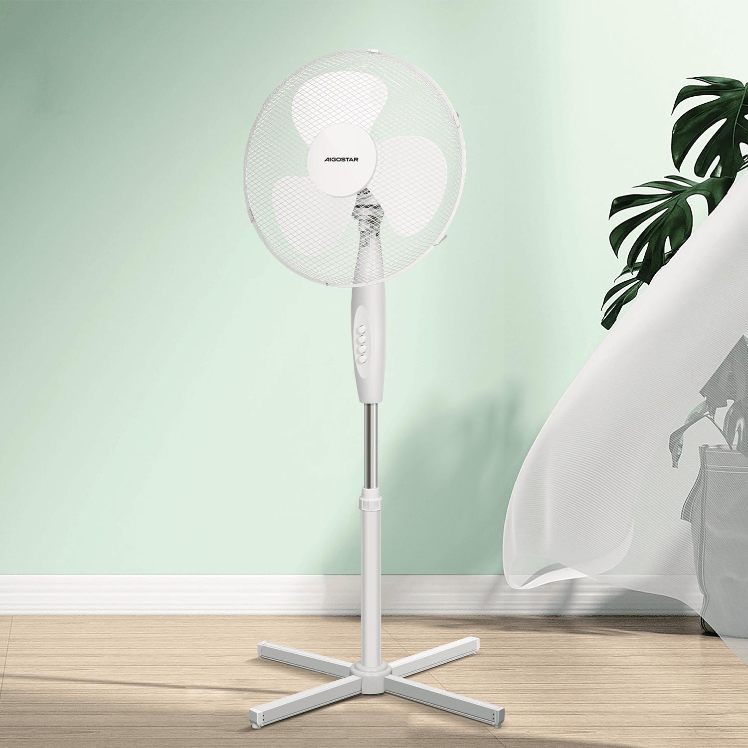 16-inch 3-blade mechanical stand fan (MOQ: 2)