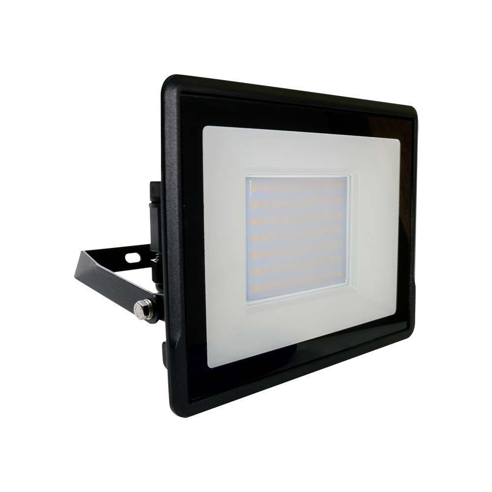 VT-158 50W LED FLOODLIGHT SAMSUNG CHIP DIRECT CONNECTION 4000K BLACK BODY