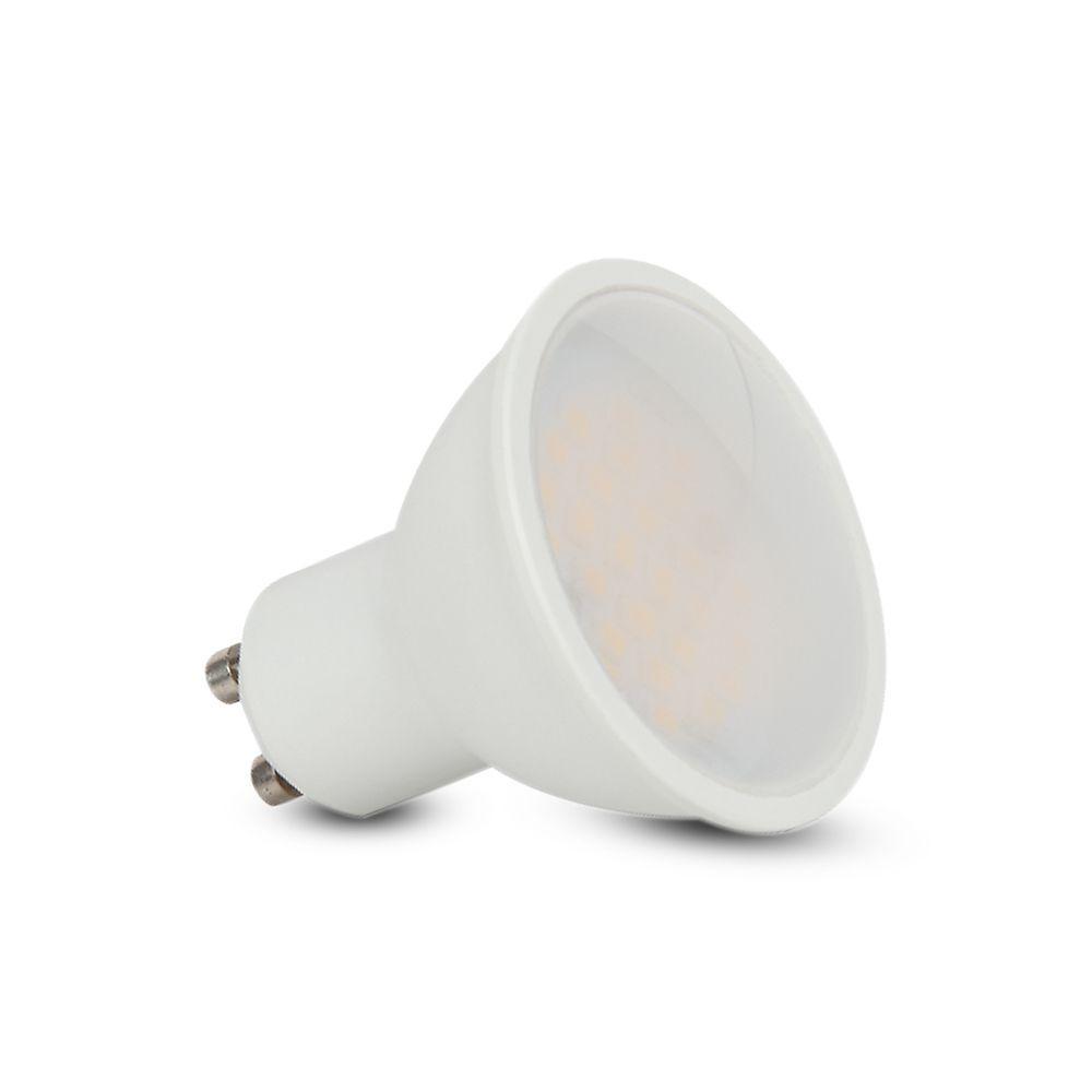 VT-205 4.5W GU10 SMOOTH PLASTIC SPOTLIGHT SAMSUNG CHIP 4000K 110'D