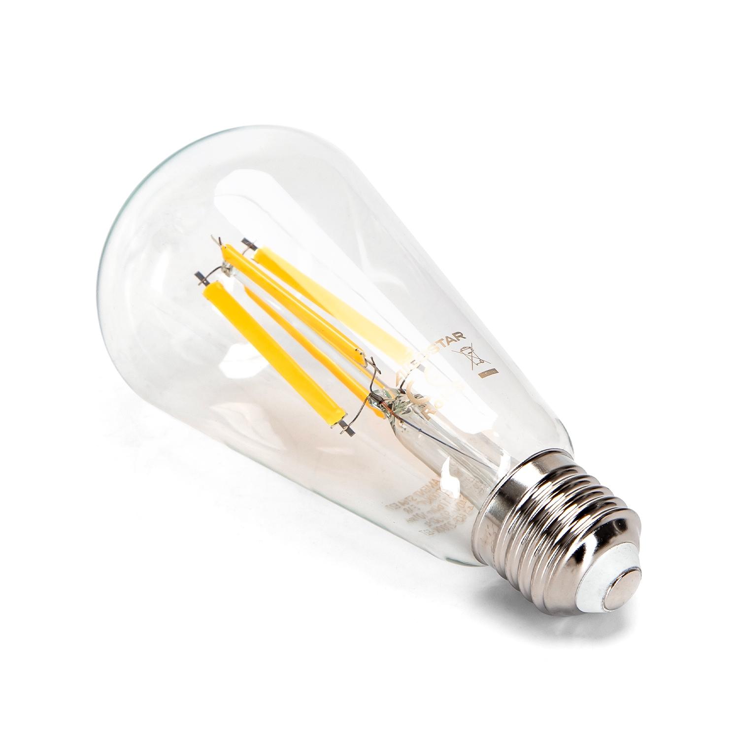 Żarówka LED Filament (Przezroczysta) ST64 E27 16W