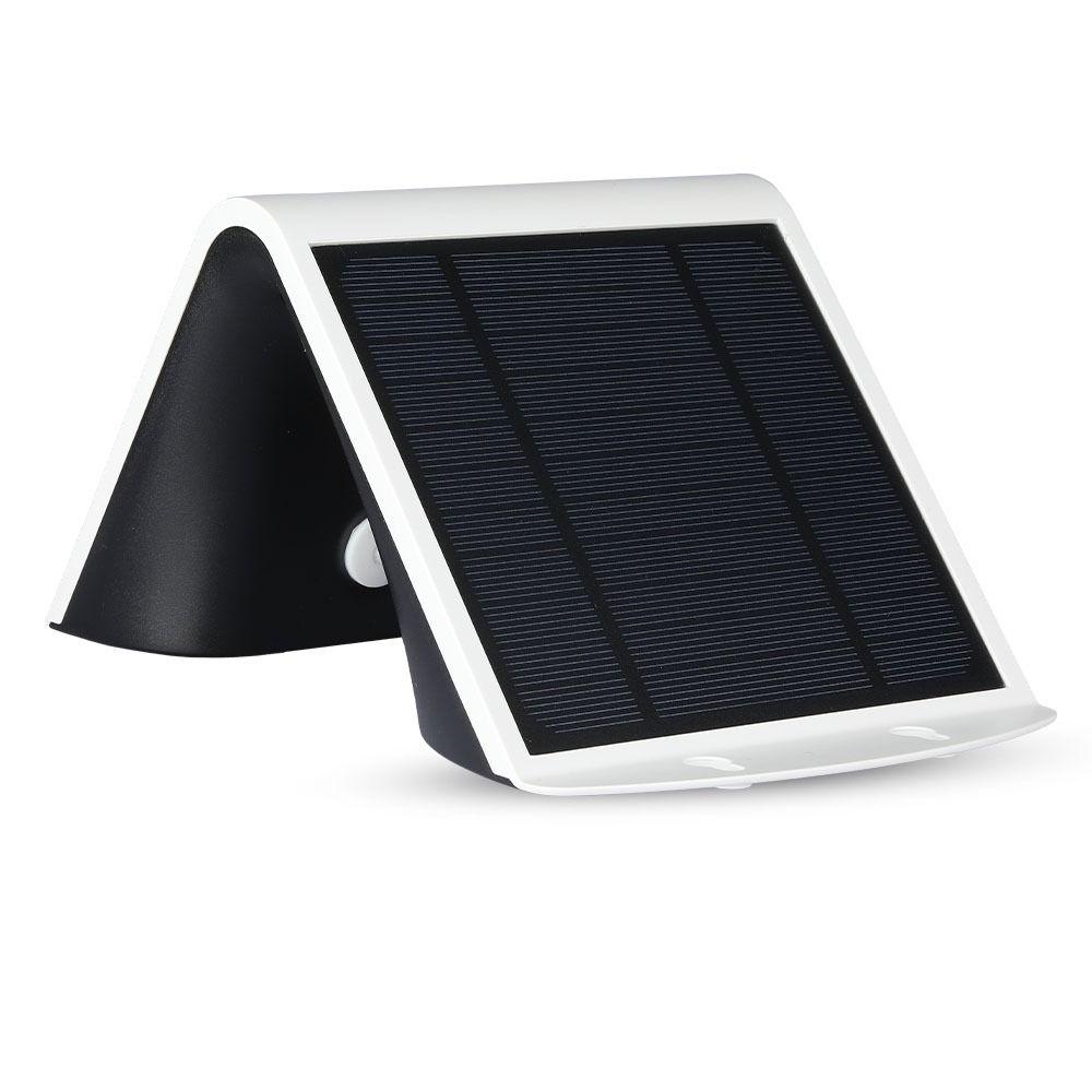 VT-768 3W LED SOLAR WALL LIGHT 4000K+3000K-WHITE+BLACK