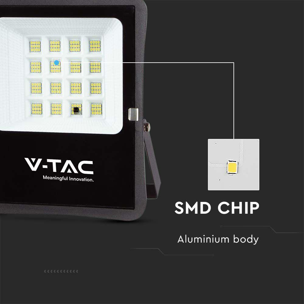 VT-55200 200W LED SOLAR FLOODLIGHT 4000K