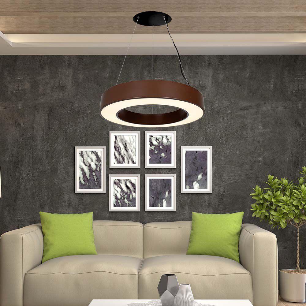 VT-7760 50W LED DESIGNER HANGING LIGHT TRIAC DIMMABLE 4000K CORTEN