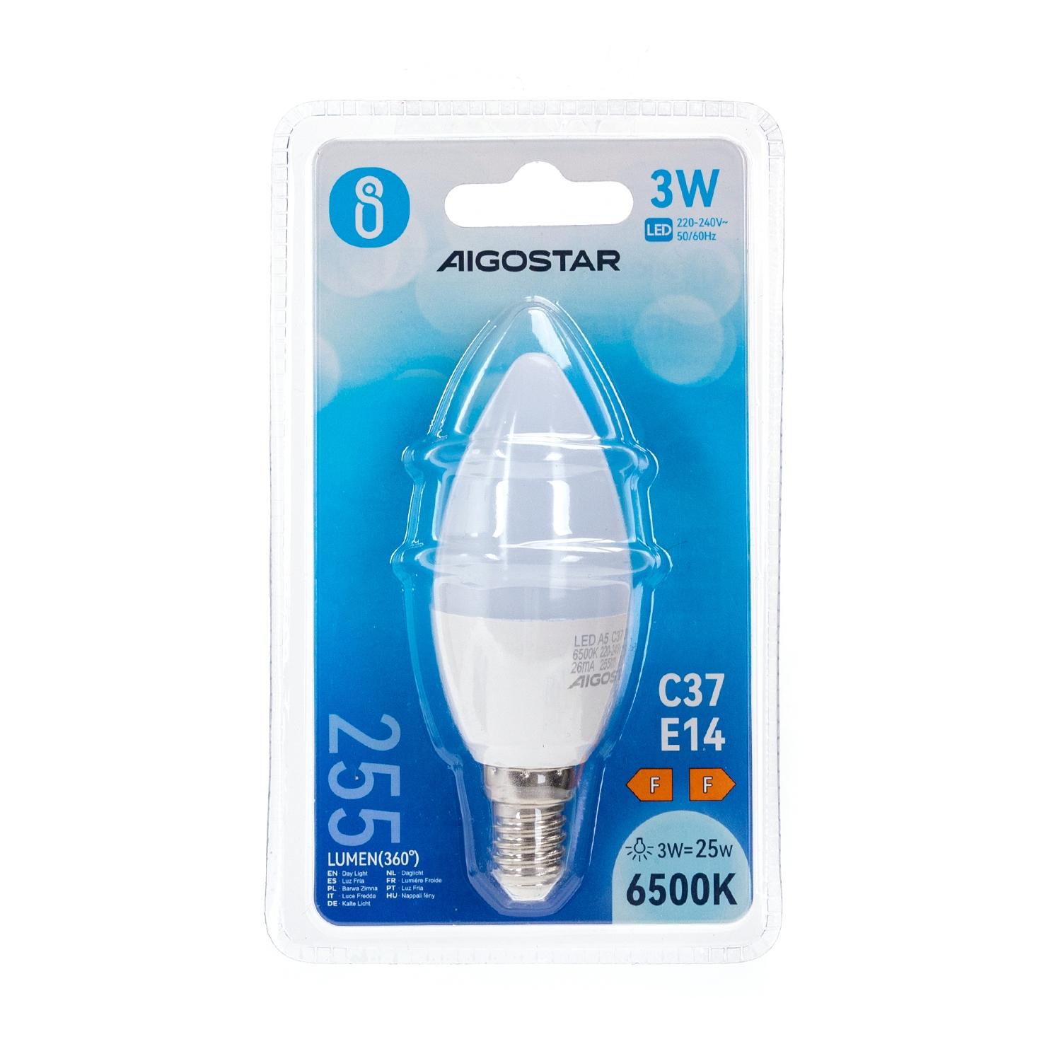 LED E14 3W C37