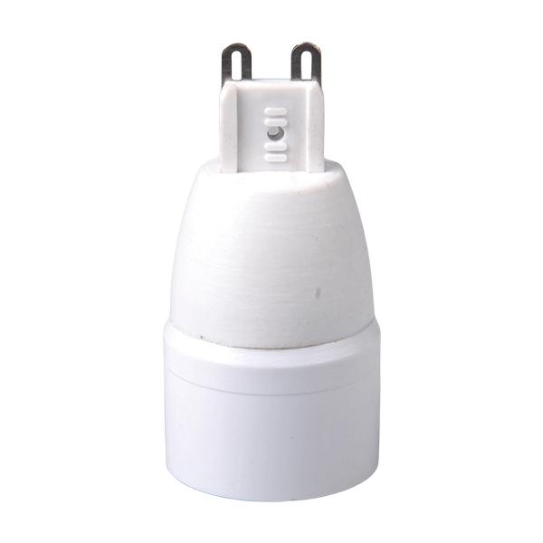 Adaptor G9 to E14 White