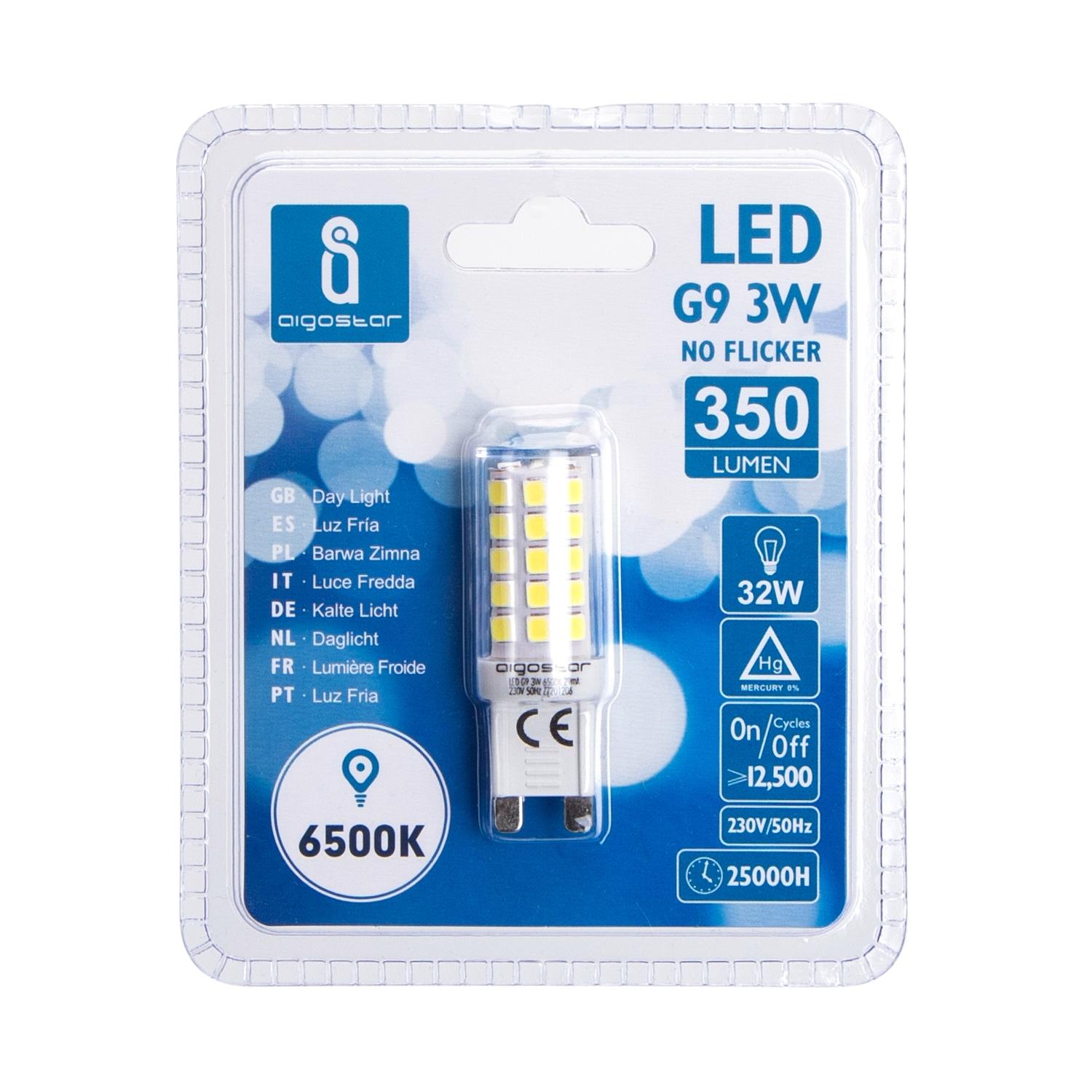 LED G9 (bez migotania)