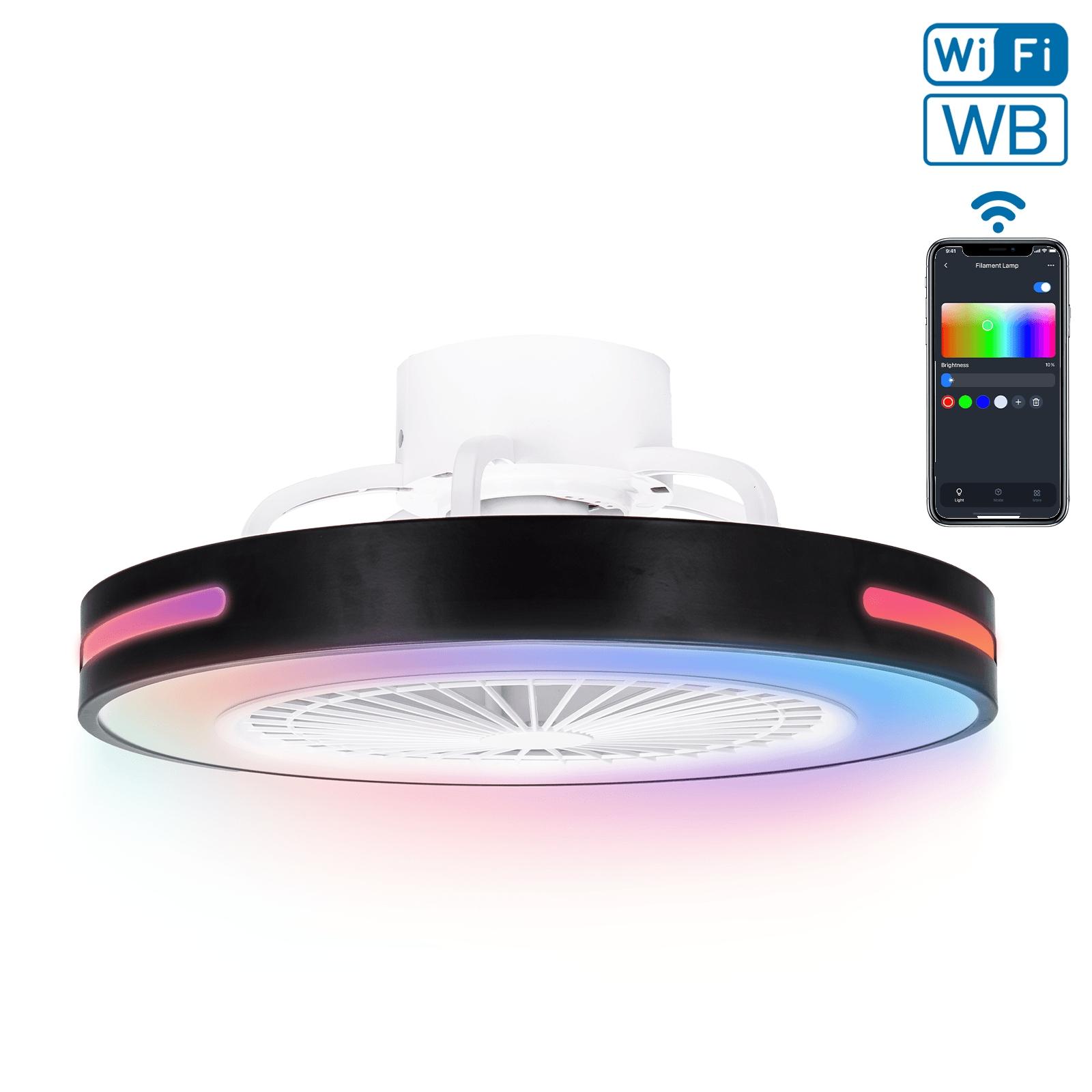 WB smart ceiling fan light 55W