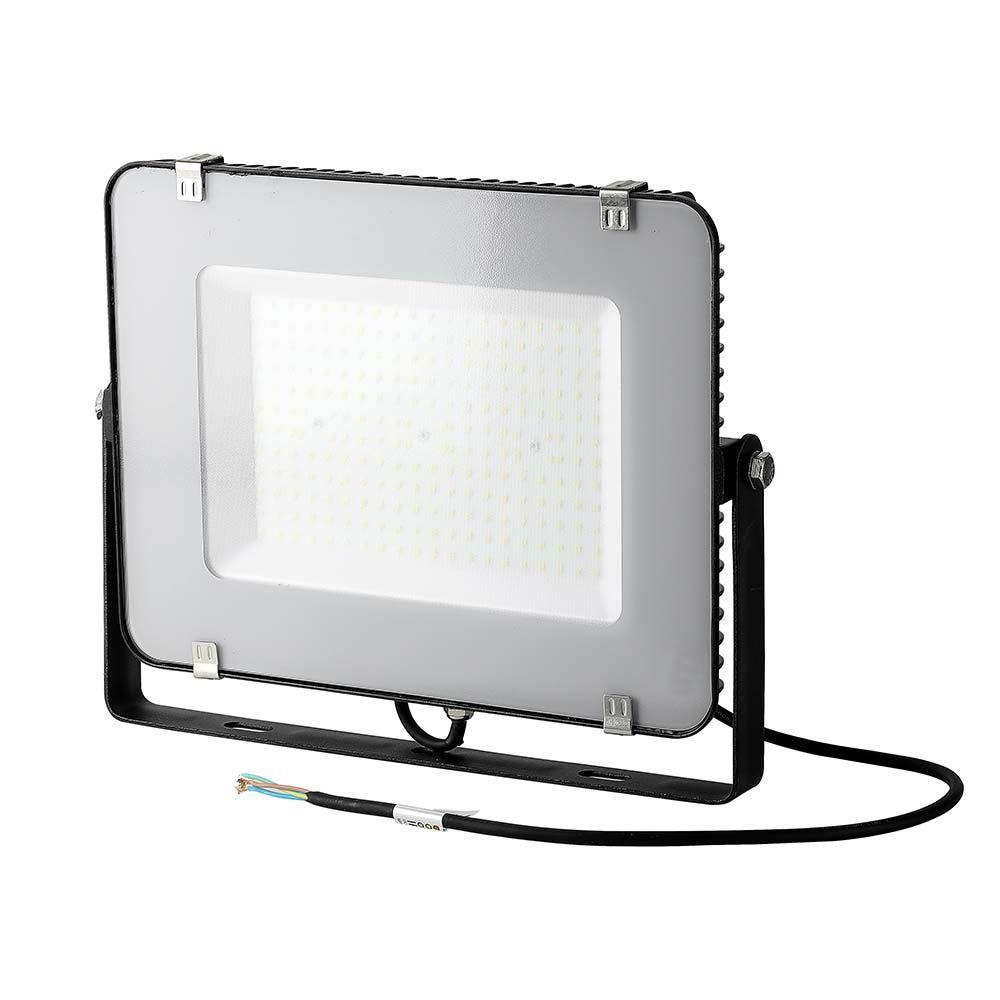 VT-156 150W SMD FLOODLIGHT SAMSUNG CHIP 6500K BLACK BODY GREY GLASS