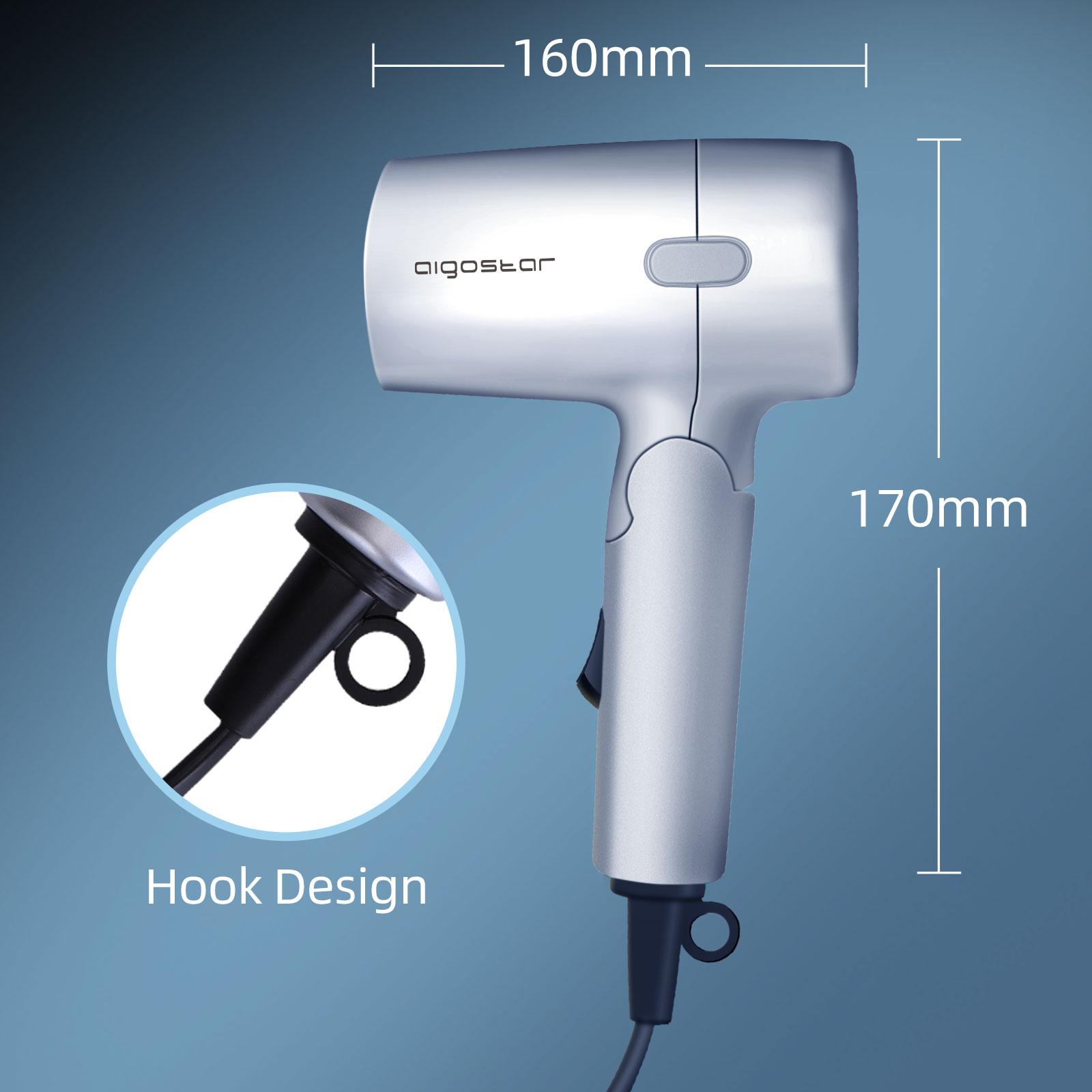 Travel hair dryer