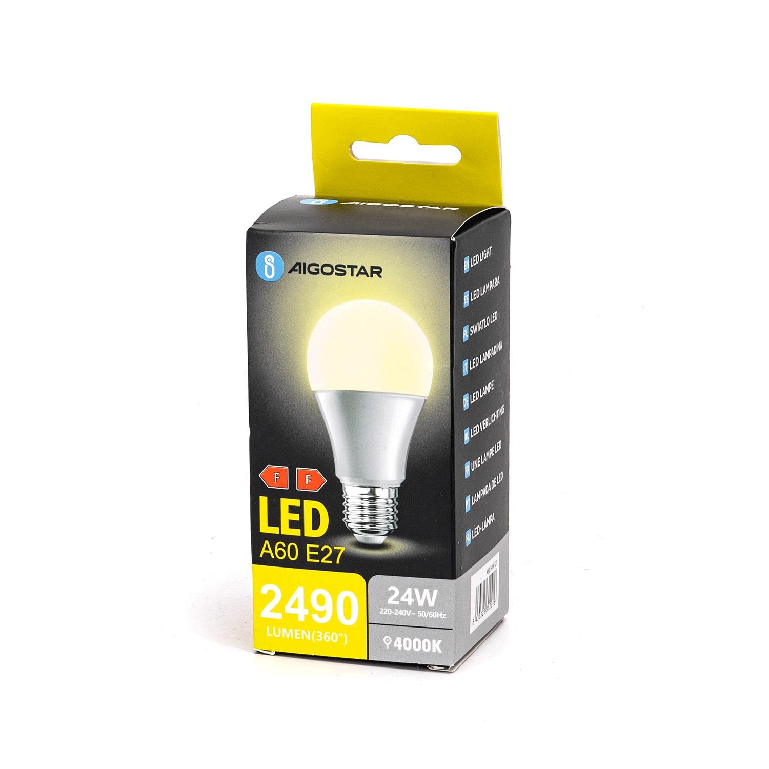 LED A60 E27 24W 4000k (24W,E27,4000K)