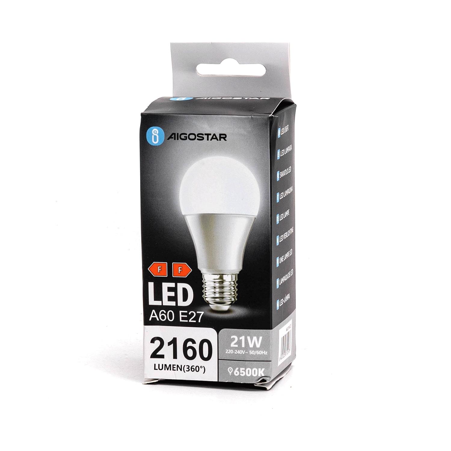 LED A60 E27 21W 6500k (21W,E27,6500K)