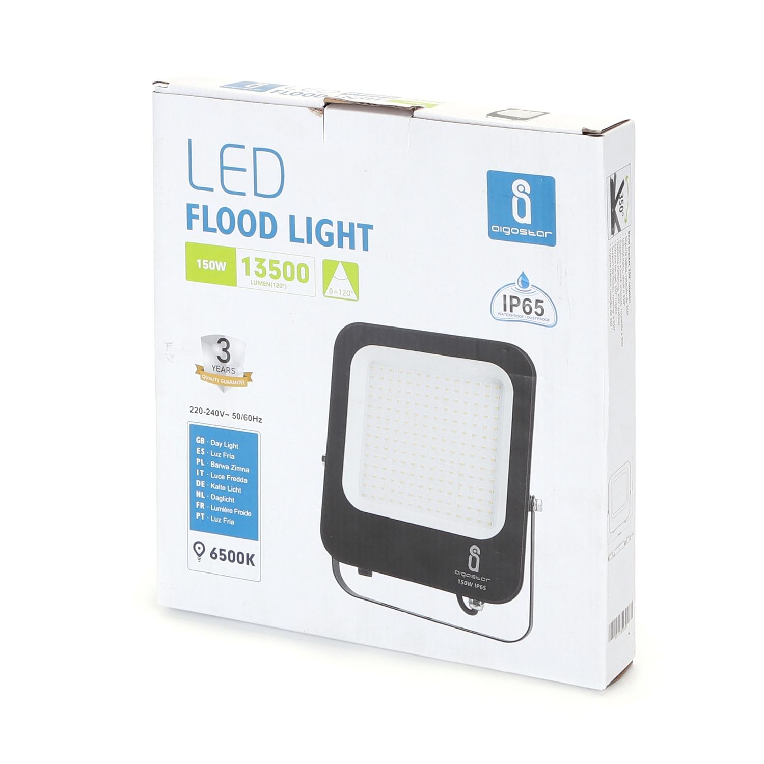 LED Floodlight Black 150W