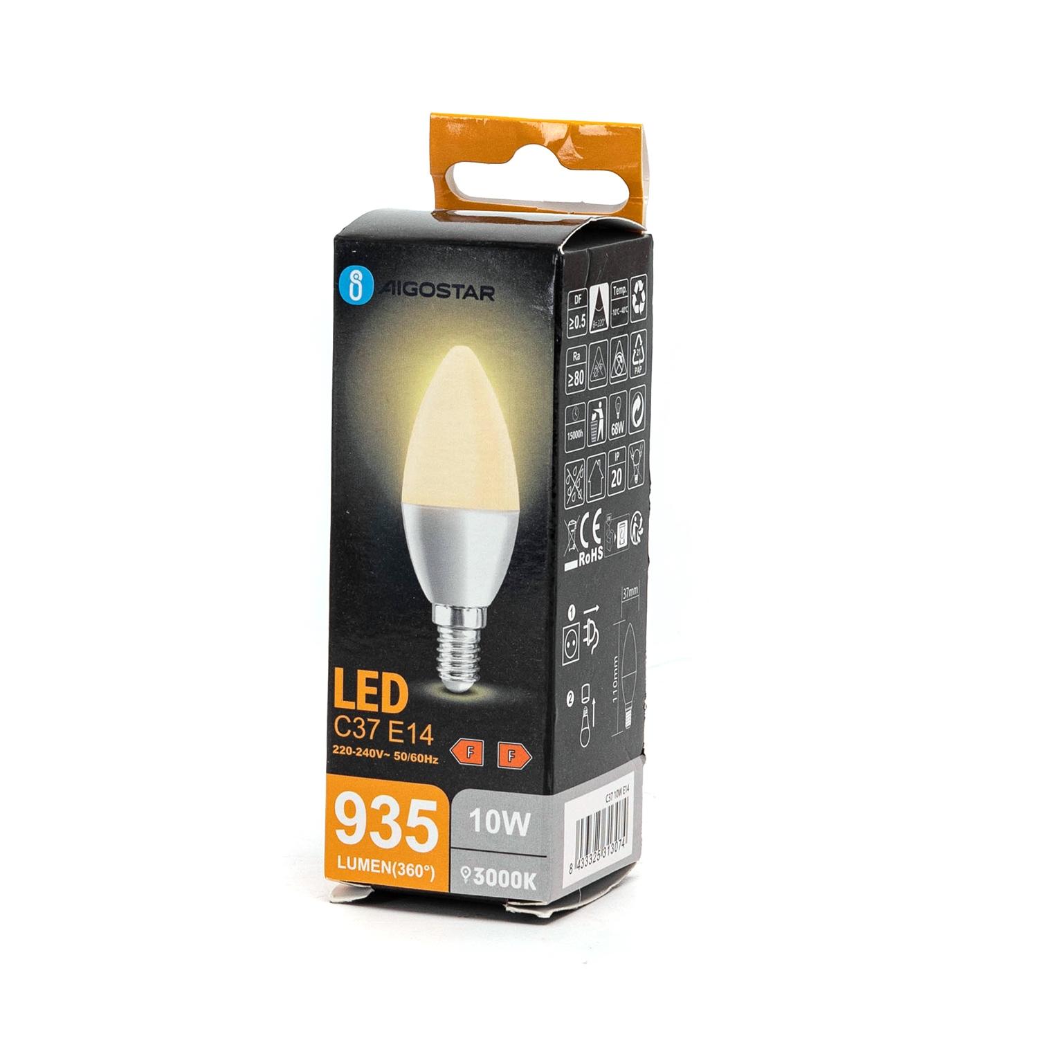 LED E14 C37 10W