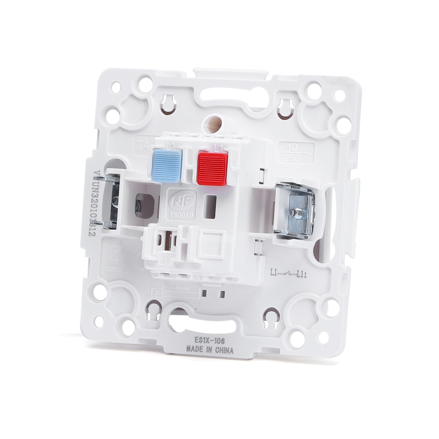 French Doorbell Switch Function Keys White