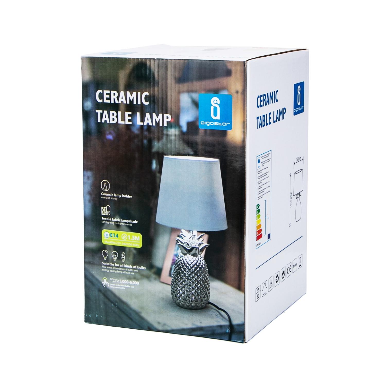 Ceramic Table Lamp (Without Light Source) E14