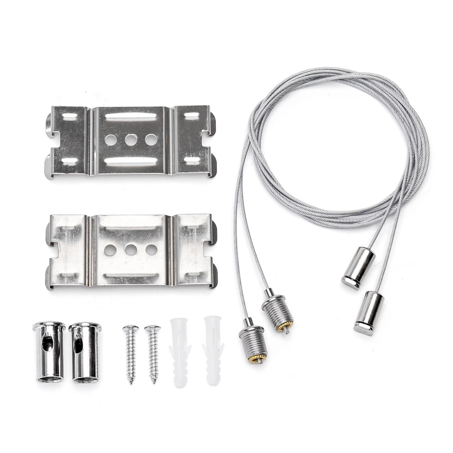 Shadowless connection purification lamp suspension fitting