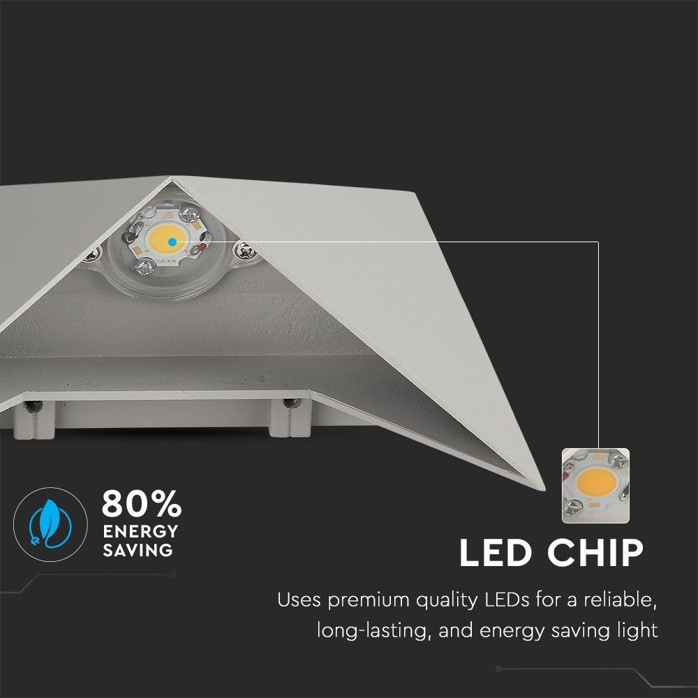 VT-825 5W LED WALL LIGHT 4000K -GREY BODY