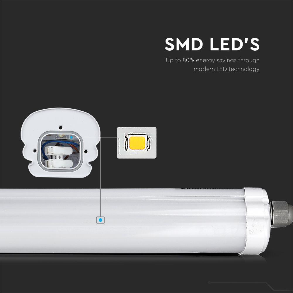 VT-1574 48W LED WP G-SERIES ECONOMICAL TUBE 150CM 6500K 120LM/W