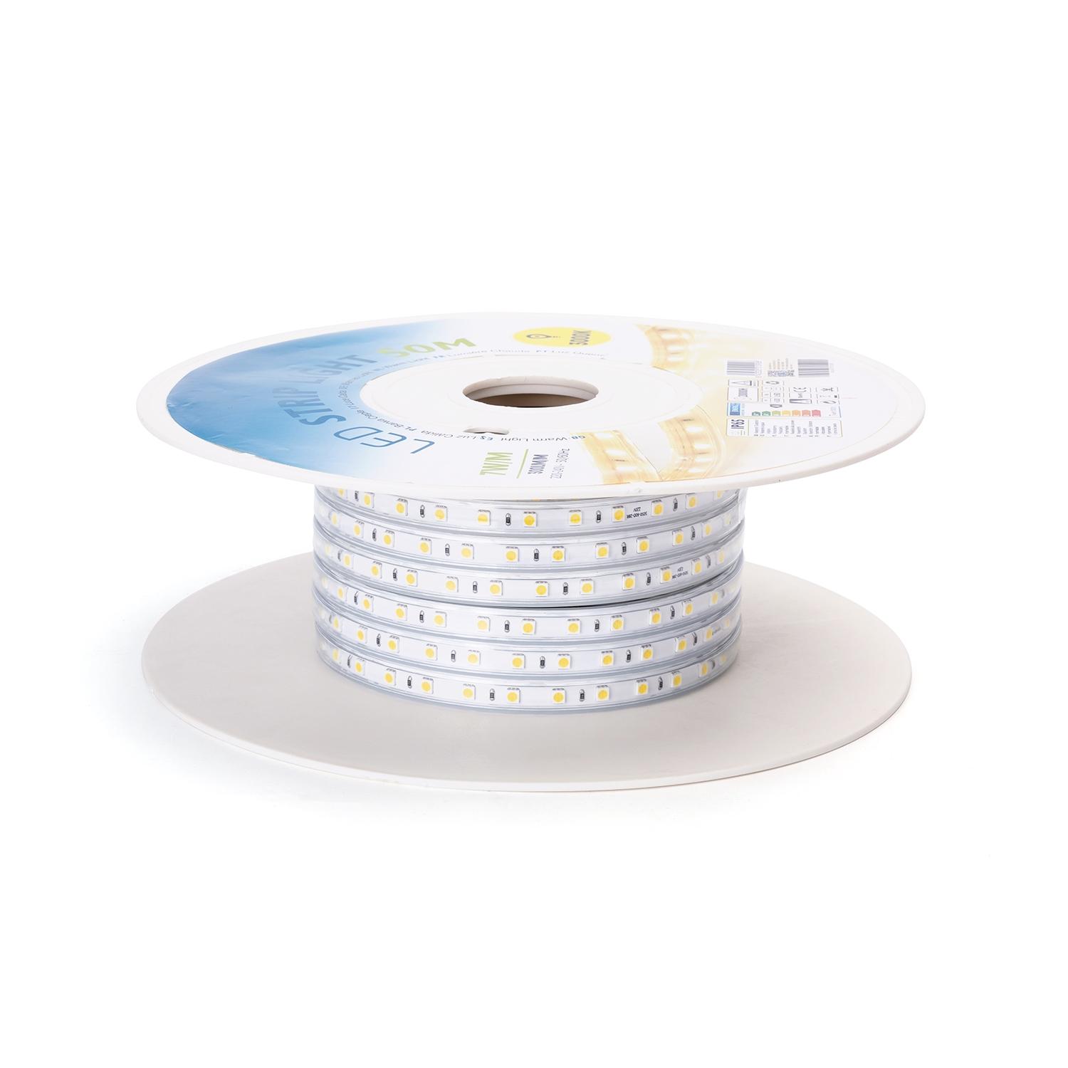 Integrated circuit LED strip light 5050 Warm Light