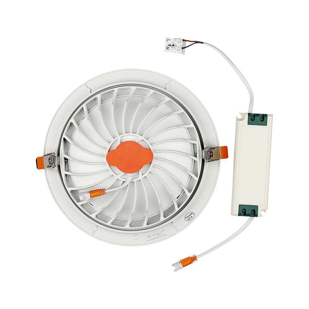 VT-2-20 20W LED DOWNLIGHT SAMSUNG CHIP 4000K 5YRS WTY