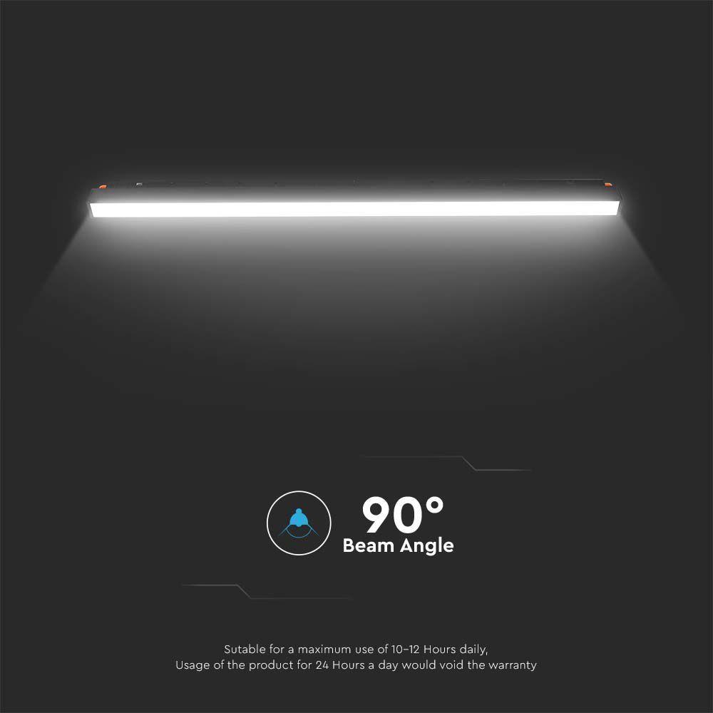 20W Lampa Smart LED Magnetic na szynoprzewodzie 3w1, Obudowa: Czarna , VTAC, SKU 6883