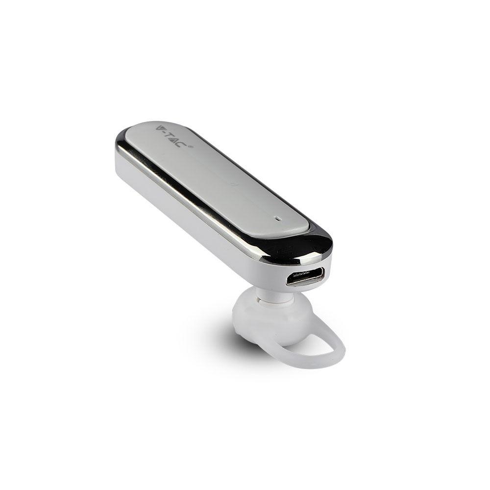 VT-6800 BLUETOOTH HEADSET-170mah BATTERY-WHITE