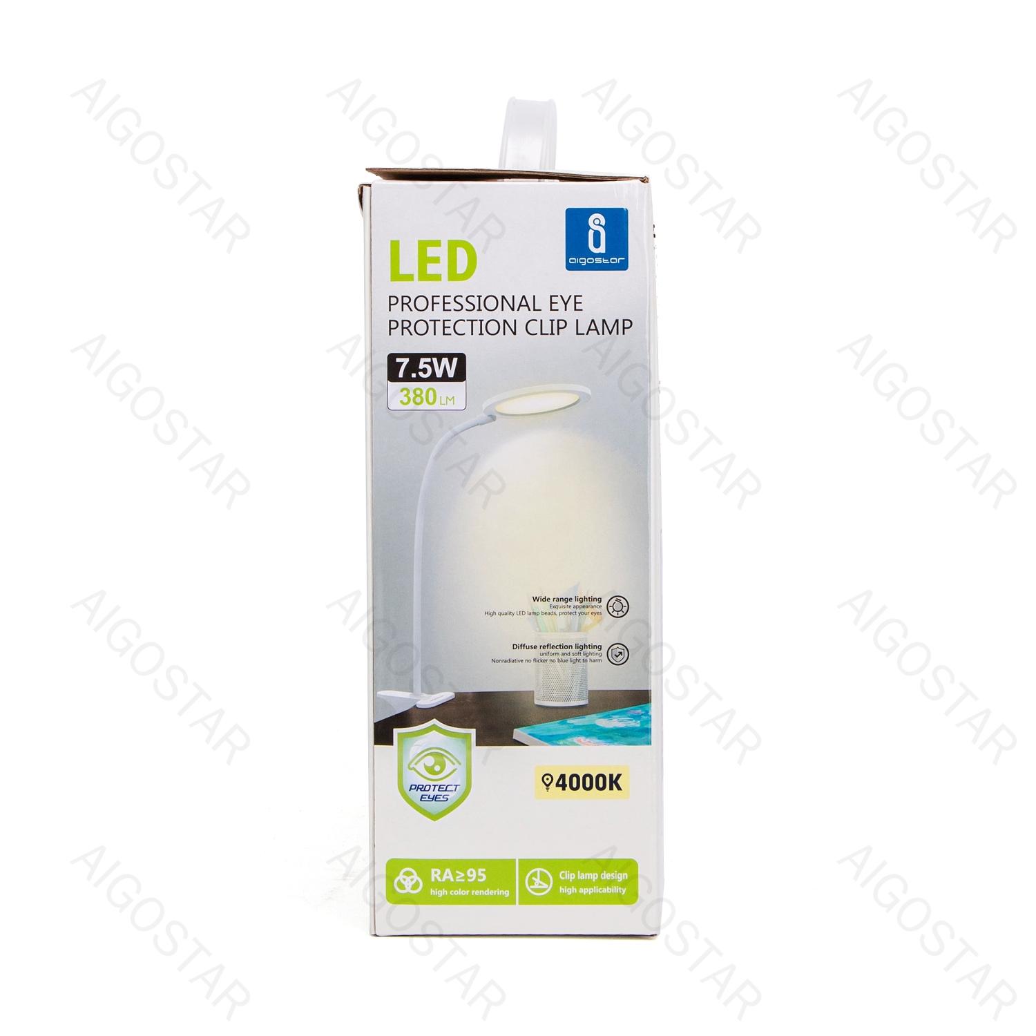 LED Eye-Protection Table Lamp White 7.5W 4000K