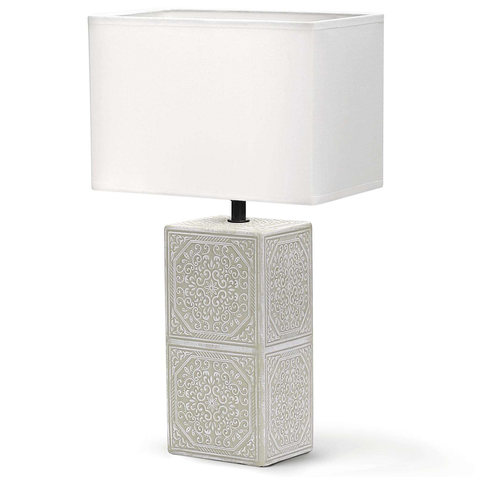 Ceramic Table Lamp (Without Light Source) E14