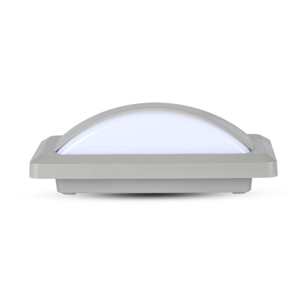 VT-8058 12W LED BULKHEAD WITH SOFTLIGHT 4000K GREY BODY