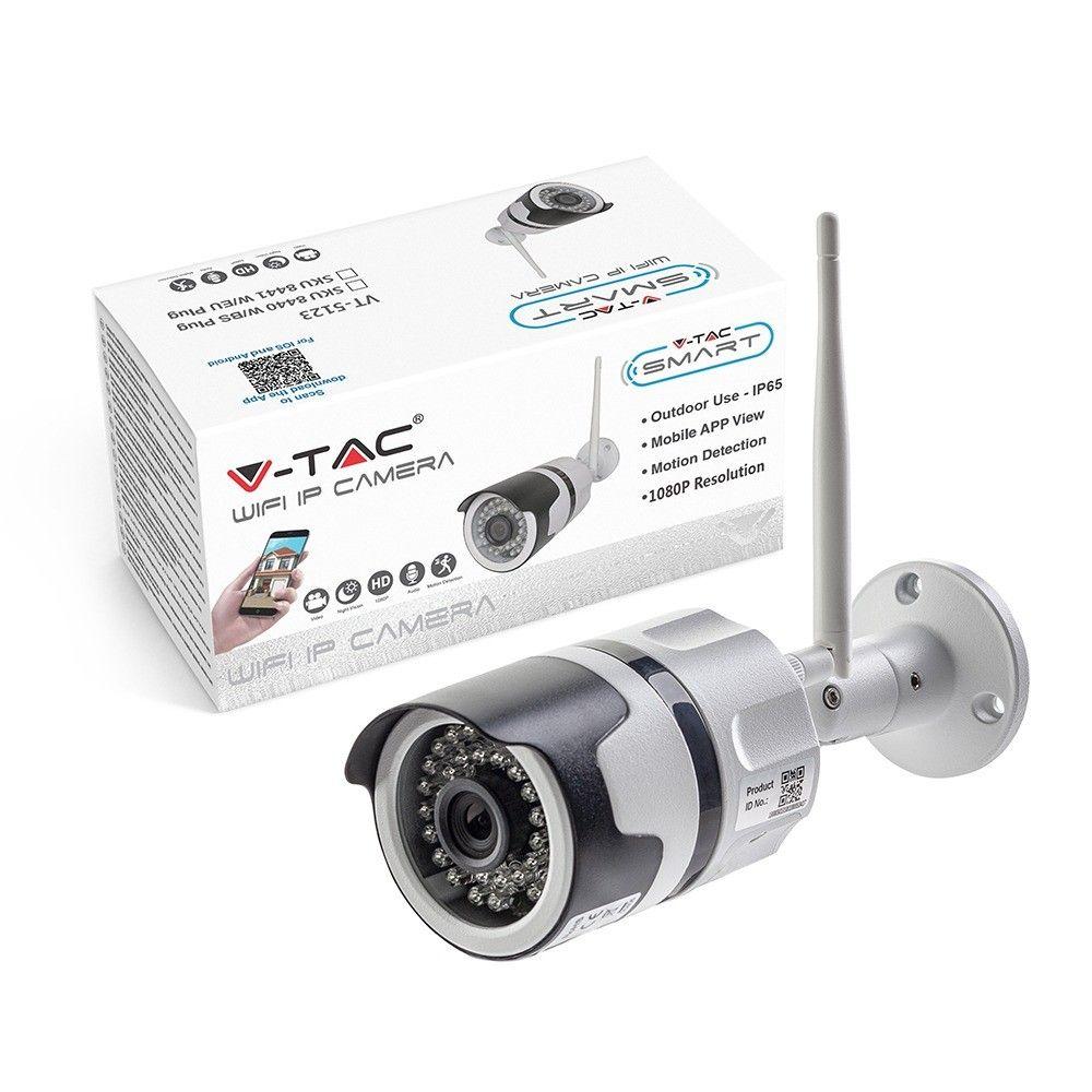 VT-5123 1080P IP INDOOR & OUTDOOR CAMERA WITH EU POWER PLUG