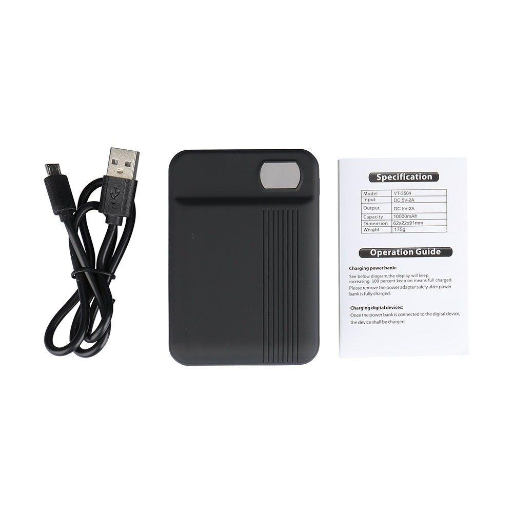 VT-3504 10000mAh POWER BANK-BLACK