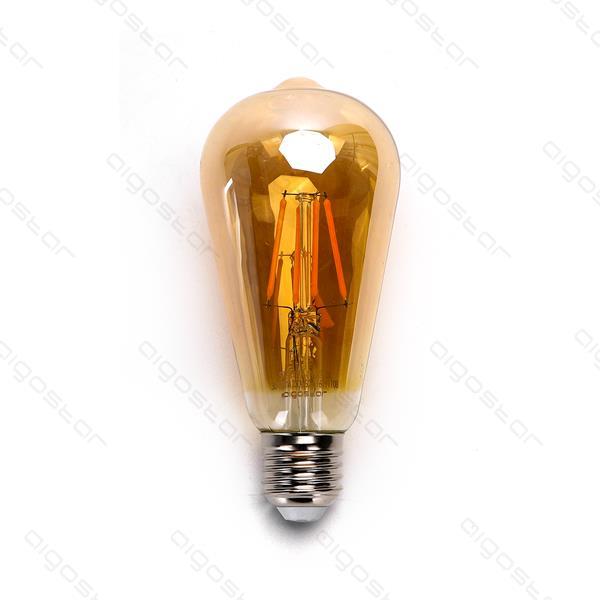 Żarówka LED Filament (Bursztynowa) ST64 E27 4W(4W,400lm,E27,2200K)