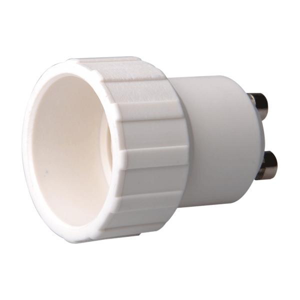 Adaptor GU10 to E14 White