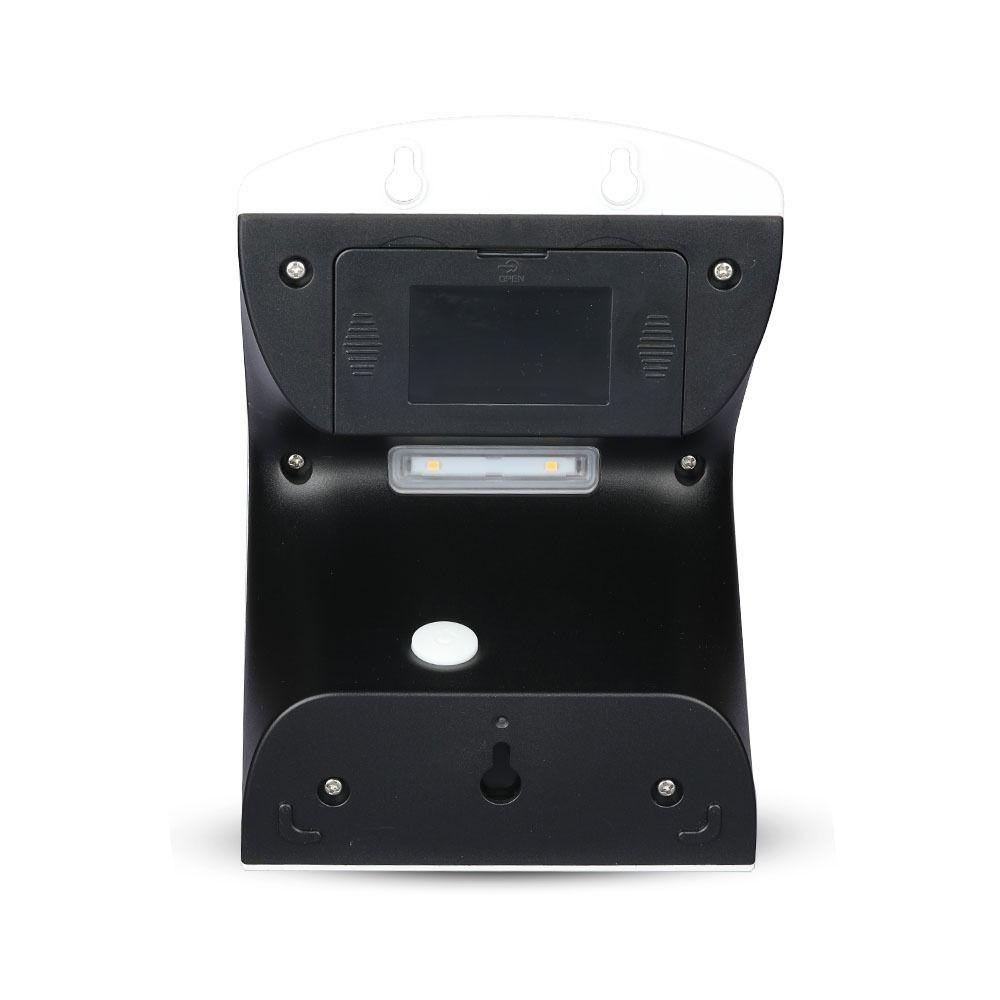 VT-768 3W LED SOLAR WALL LIGHT 4000K+3000K-WHITE+BLACK