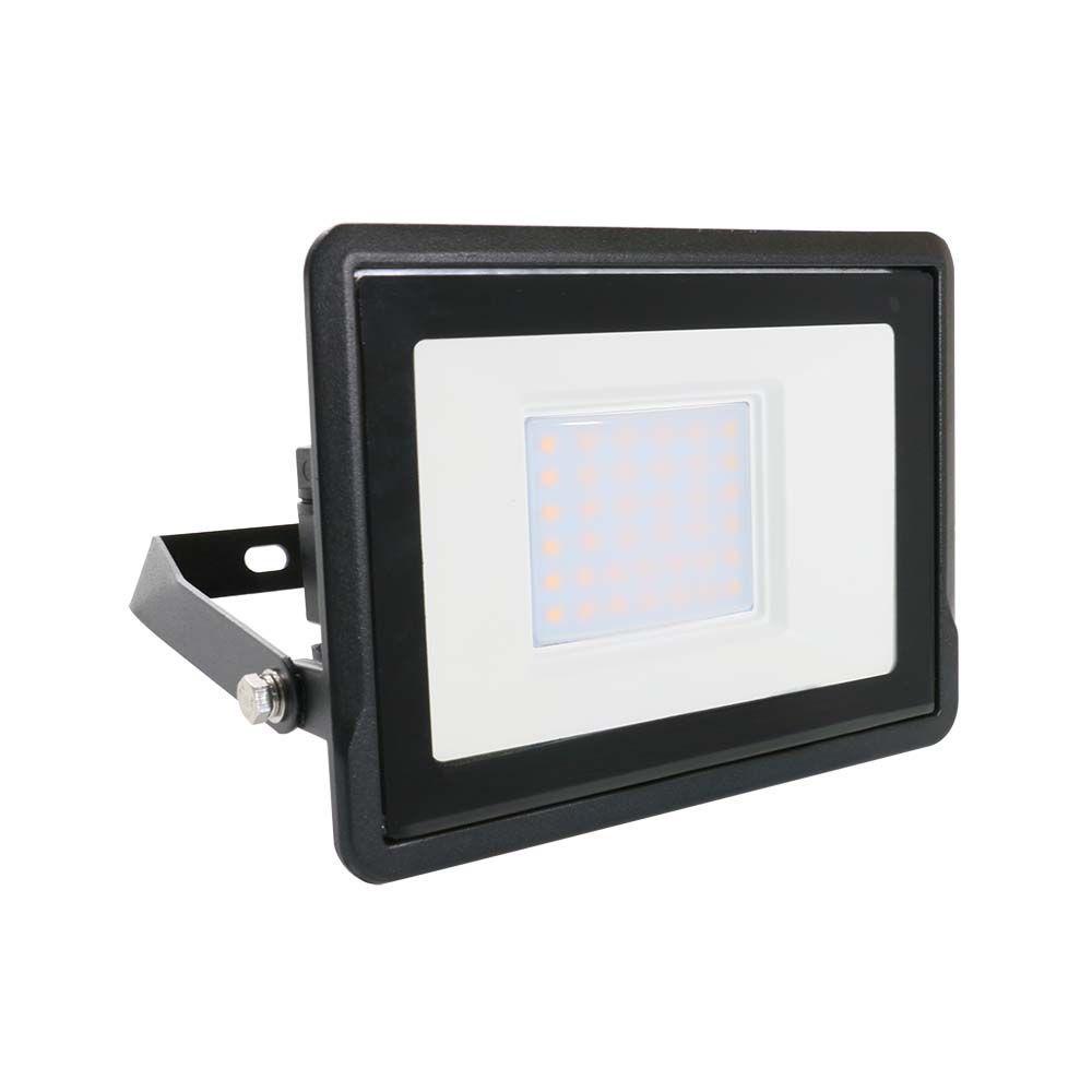 VT-138 30W LED FLOODLIGHT SAMSUNG CHIP DIRECT CONNECTION 4000K BLACK BODY