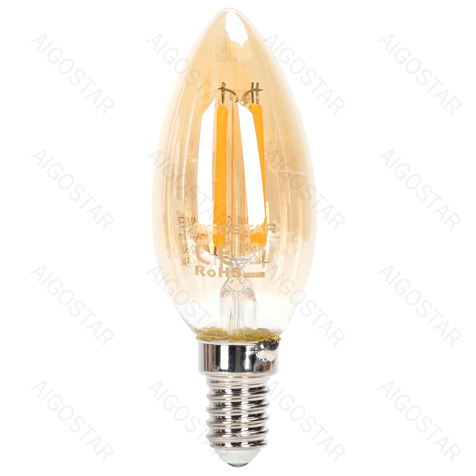 LED dimming filament C35 E14 4W 2200K