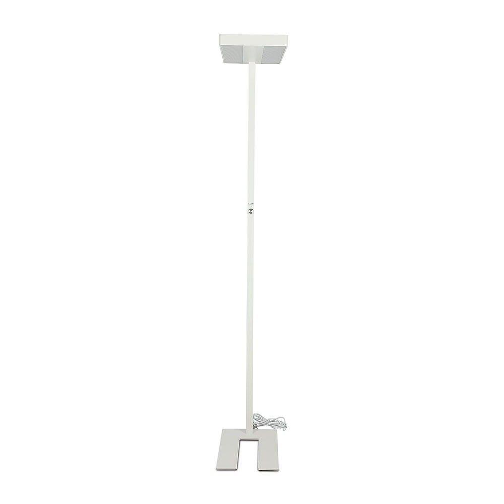 VT-8500 80W LED FLOOR LAMP(KNOB DIMMING) 4000K,WHITE -5 YRS WTY