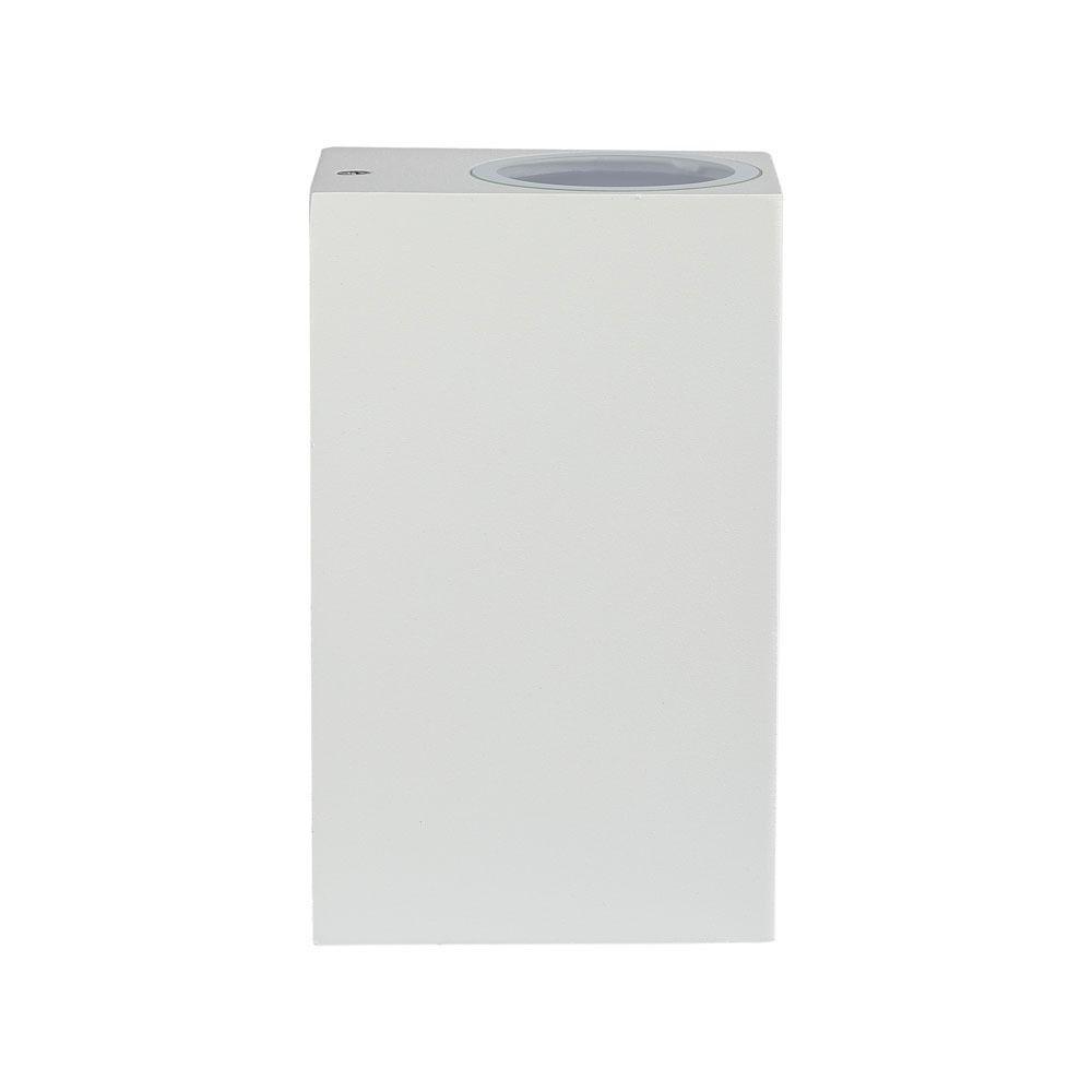 VT-7652 2 WAY GU10 WALL FITTING(UP-DOWN) SQUARE-WHITE BODY, IP44