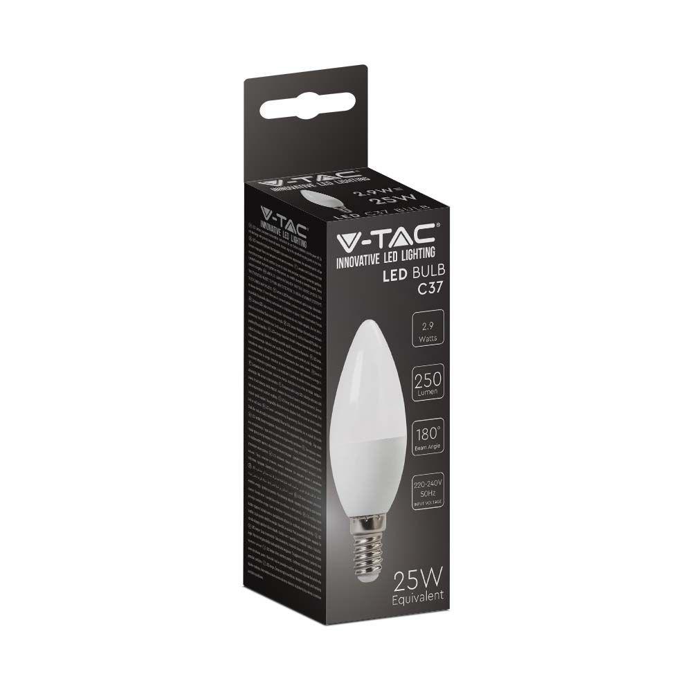 VT-2323 2.9W CANDLE BULB 3000K E14