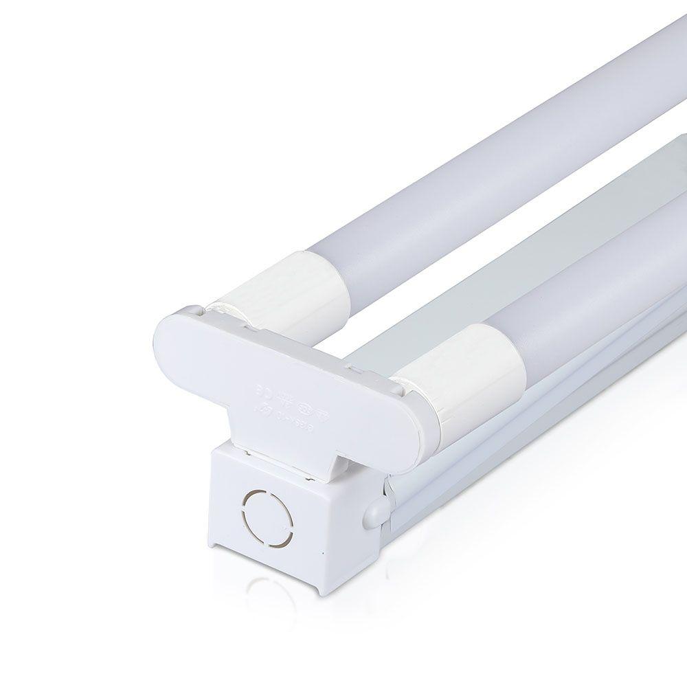 VT-15024 DOUBLE BATTEN FITTING-150CMX2 WITH 22Wx2 SAMSUNG LED TUBES 4000K