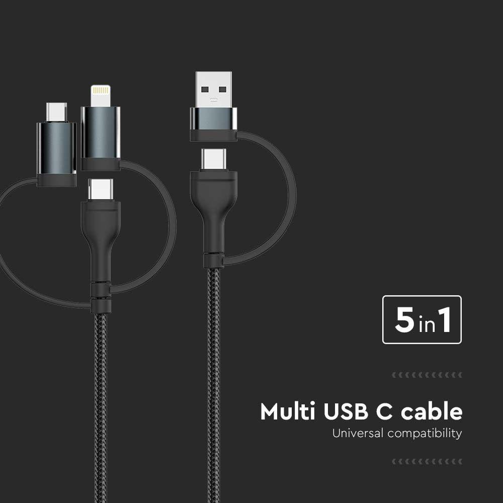 VT-5323 5IN1 CHARGING CABLE