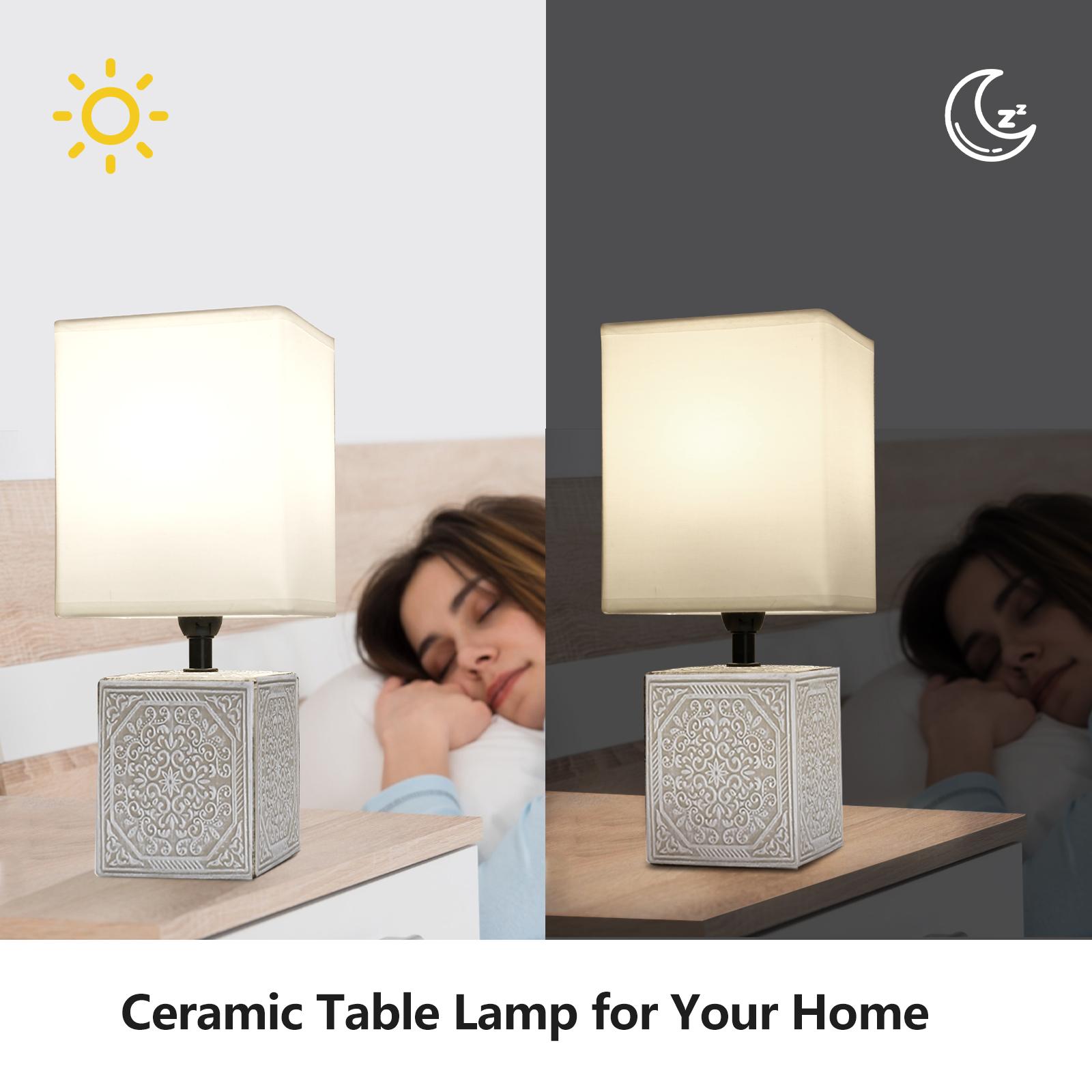 Ceramiczna lampa stołowa E14(E14,MAX.40W)