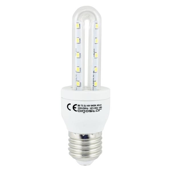 LED E27 4W U-tube