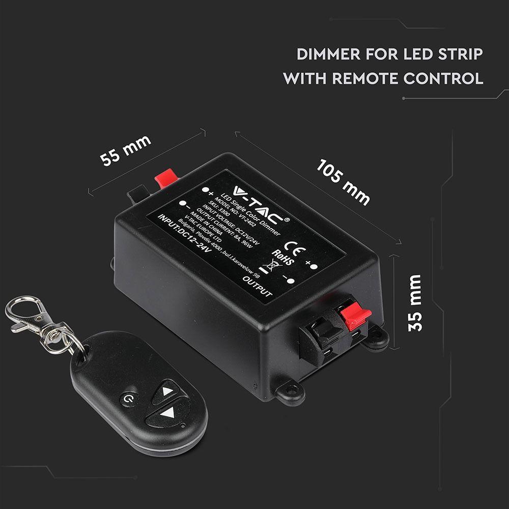 VT-2402 96W DIMMER FOR LED STRIP WITH REMOTE CONTROL