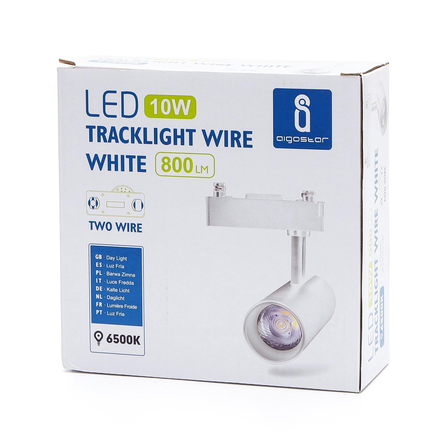 2 wires track light 10W Day light